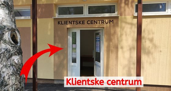 Klientske centrum OSBD na Dlhej 4 v Nitre